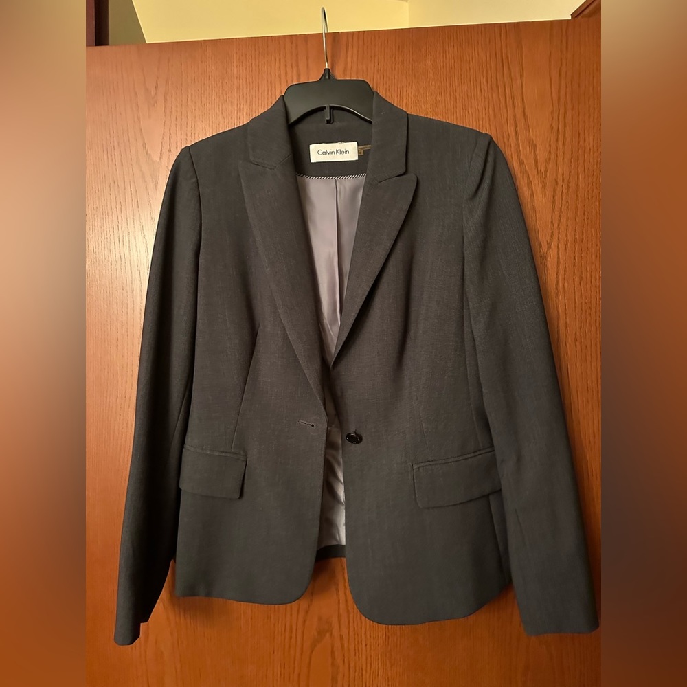 Calvin klein womens blazer! Size 4!